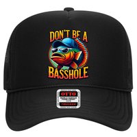 DonT Be A Basshole Funny Fish Trucker Hat