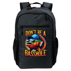 DonT Be A Basshole Funny Fish Daily Commute Backpack