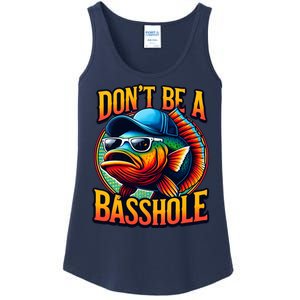 DonT Be A Basshole Funny Fish Ladies Essential Tank