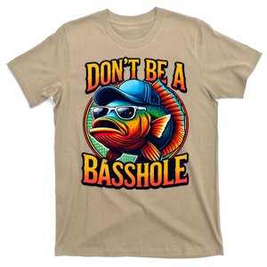 DonT Be A Basshole Funny Fish T-Shirt