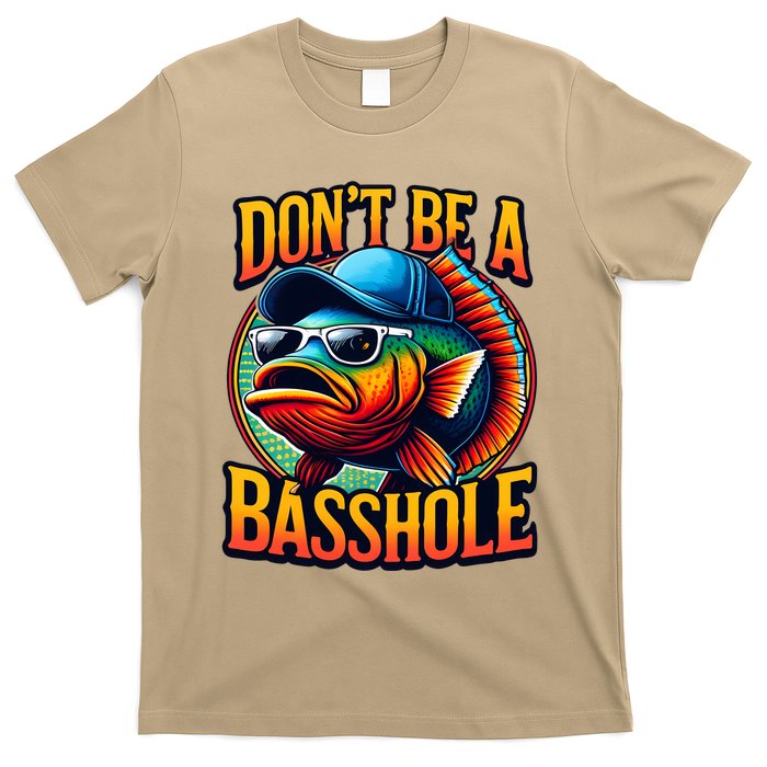 DonT Be A Basshole Funny Fish T-Shirt