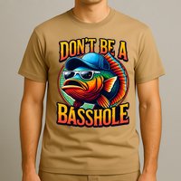 DonT Be A Basshole Funny Fish T-Shirt