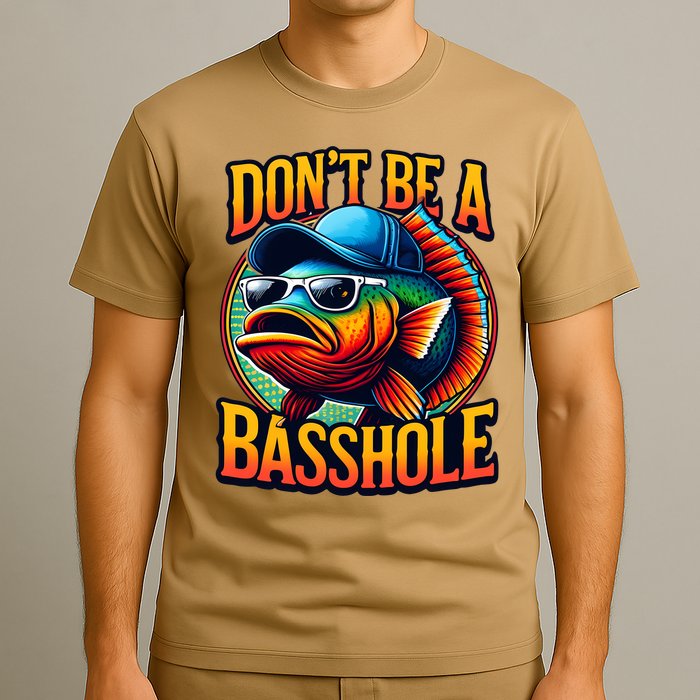 DonT Be A Basshole Funny Fish T-Shirt