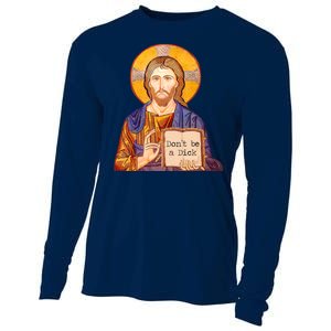 Don't Be A Dick Jesus Cooling Performance Long Sleeve Crew