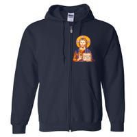 Don't Be A Dick Jesus Full Zip Hoodie