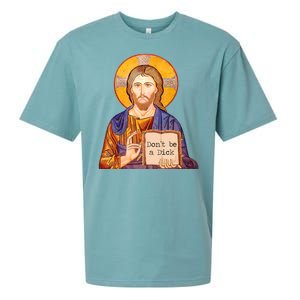 Don't Be A Dick Jesus Sueded Cloud Jersey T-Shirt