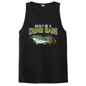 DonT Be A Dumb Bass Funny Fisherman Fishing PosiCharge Competitor Tank