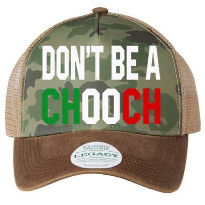 DonT Be A Chooch Funny Italian Legacy Tie Dye Trucker Hat