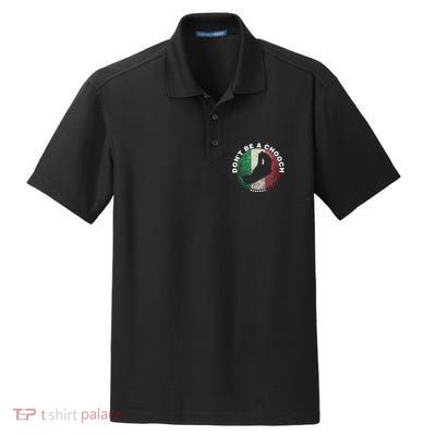Dont Be A Chooch Italian Dry Zone Grid Polo