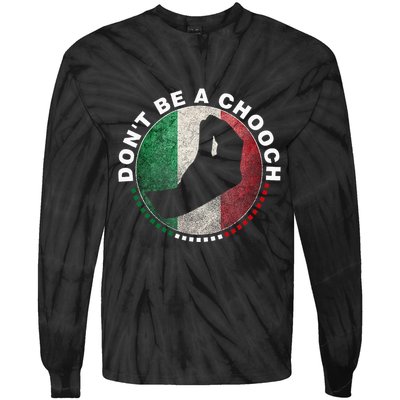 Dont Be A Chooch Italian Tie-Dye Long Sleeve Shirt
