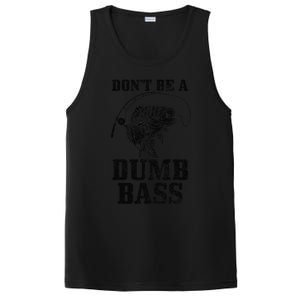 DonT Be A Dumb Bass Fishing Funny Fish Fisherman PosiCharge Competitor Tank