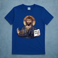 Don't Be A Dick Jesus Book Funny Gift T-Shirt