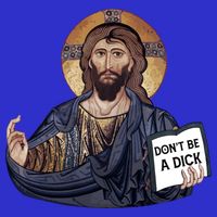 Don't Be A Dick Jesus Book Funny Gift T-Shirt