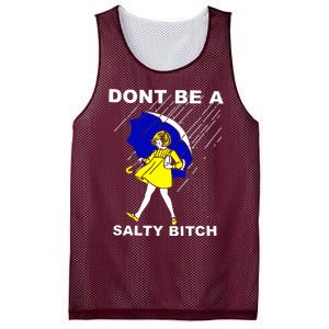 DonT Be A Salty Bitch Mesh Reversible Basketball Jersey Tank