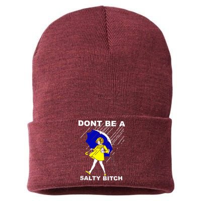 DonT Be A Salty Bitch Sustainable Knit Beanie