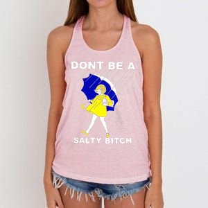 DonT Be A Salty Bitch Women's Knotted Racerback Tank