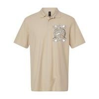 DonT Be A Dumb Bass Fly Bass Fishing Softstyle Adult Sport Polo