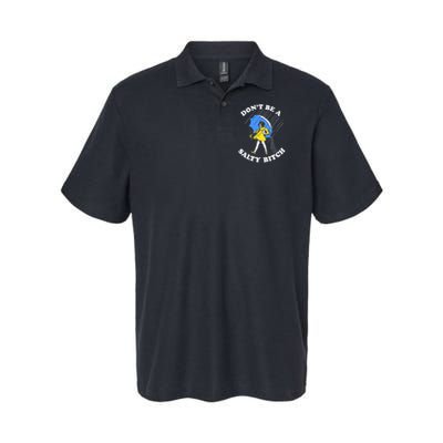 Don't Be A Salty B.i.t.c.h Funny Meme Quote Girl In Rain Polo