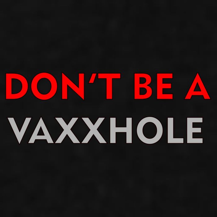 Don't Be A Vaxxhole Ladies PosiCharge Tri-Blend Wicking Tank