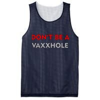 Don't Be A Vaxxhole Mesh Reversible Basketball Jersey Tank