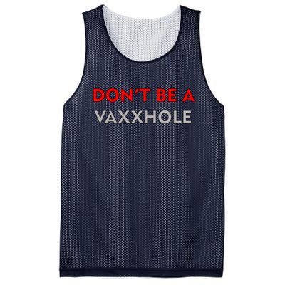 Don't Be A Vaxxhole Mesh Reversible Basketball Jersey Tank