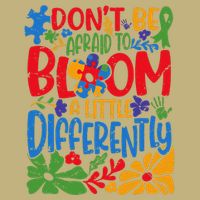 Dont Be Afraid to Bloom a Little Differently Flowers Autism Mousepad