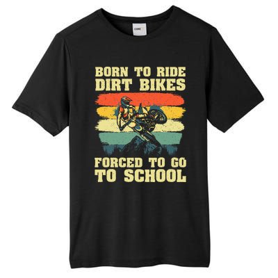 Dirt Bike Art For Motocross Dirt Bike Rider Tall Fusion ChromaSoft Performance T-Shirt