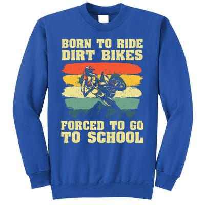 Dirt Bike Art For Motocross Dirt Bike Rider Sweatshirt