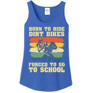 Dirt Bike Art For Motocross Dirt Bike Rider Ladies Essential Tank