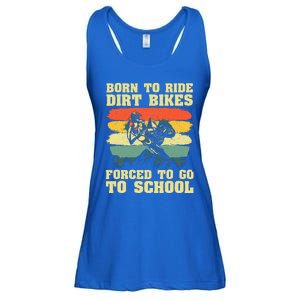 Dirt Bike Art For Motocross Dirt Bike Rider Ladies Essential Flowy Tank