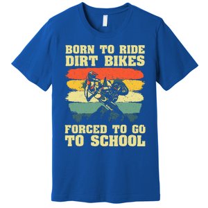 Dirt Bike Art For Motocross Dirt Bike Rider Premium T-Shirt