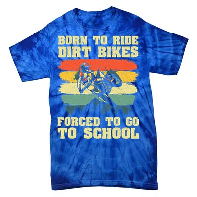 Dirt Bike Art For Motocross Dirt Bike Rider Tie-Dye T-Shirt