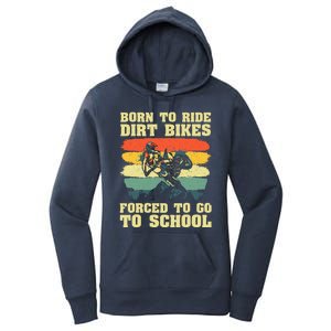 Dirt Bike Art For Motocross Dirt Bike Rider Women's Pullover Hoodie