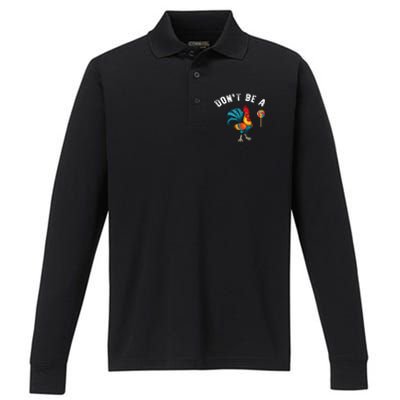 Dont Be A Sucker Performance Long Sleeve Polo