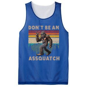 DonT Be An Assquatch Outdoor Sasquatch Mesh Reversible Basketball Jersey Tank