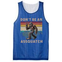 DonT Be An Assquatch Outdoor Sasquatch Mesh Reversible Basketball Jersey Tank