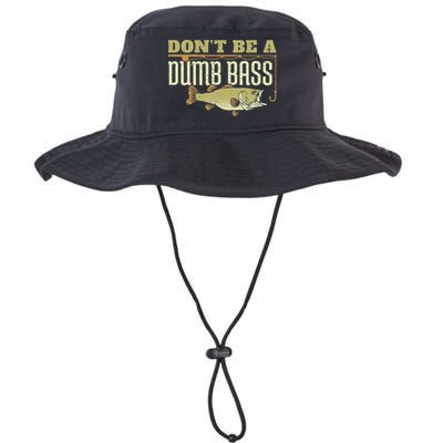 Don't Be A Dumb Bass Fishing Googan Pun Bucket Hat