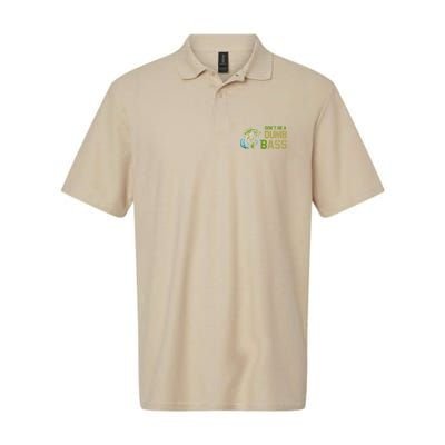 DonT Be A Dumb Bass Fishing Funny Fisherman Saying Joke Polo