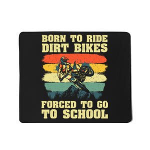 Dirt Bike Art For Motocross Dirt Bike Rider Mousepad