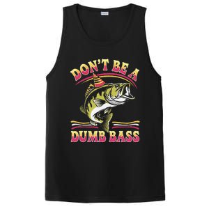 DonT Be A Dumb Bass Funny Fishing Quote Funny Fishing Meme PosiCharge Competitor Tank