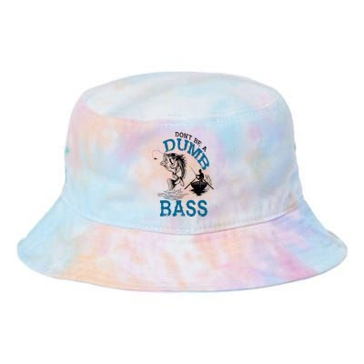 Dont Be A Dumb Bass Fishing Gifts For Men Fisherman Dad Papa Tie Dye Newport Bucket Hat