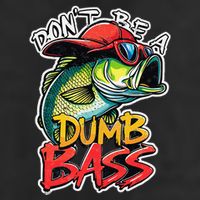 DonT Be A Dumb Bass Fishing Humor Fisherman Master Baiter .Png Adult Drive Performance Visor