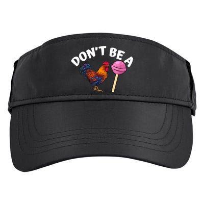 Don't Be A Cock Or A Sucker Adult Drive Performance Visor