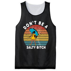 DonT Be A Salty Bitch Funny Bitchy Mesh Reversible Basketball Jersey Tank