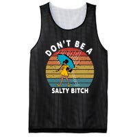 DonT Be A Salty Bitch Funny Bitchy Mesh Reversible Basketball Jersey Tank