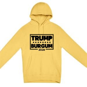 Doug Burgum And Donald Trump Election 2024 Cute Gift Premium Pullover Hoodie