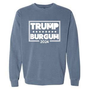 Doug Burgum And Donald Trump Election 2024 Cute Gift Garment-Dyed Sweatshirt