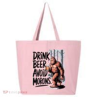 Drink Beer Avoid Morons Bigfoot 25L Jumbo Tote