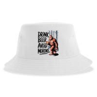 Drink Beer Avoid Morons Bigfoot Sustainable Bucket Hat