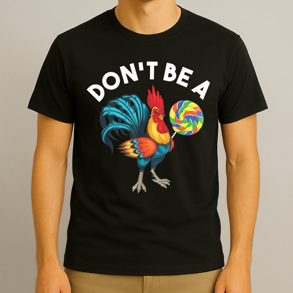 Don't Be A Cook Sucker Chicken Lollipop Sarcastic Humor T-Shirt